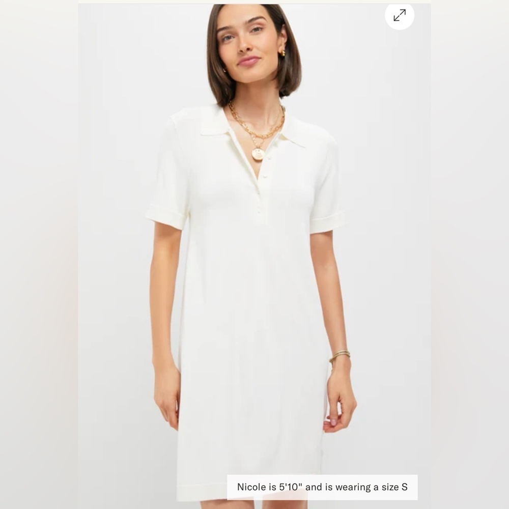 Pomander Place NWT Ivory Ridley Collar Dress
